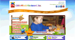 Desktop Screenshot of littlemindsmontessori.com